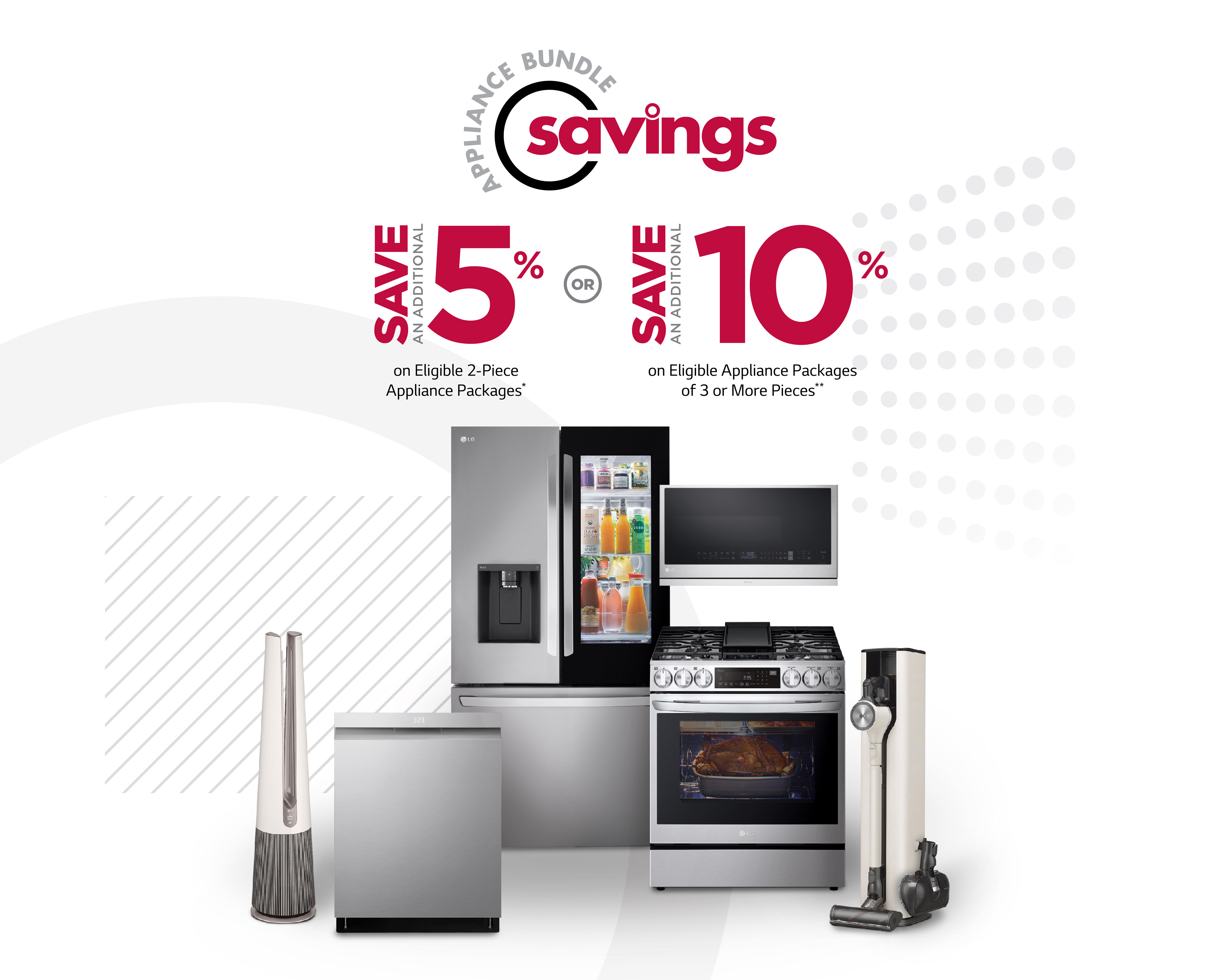 Featured Promotions - LG Home Appliance Platform