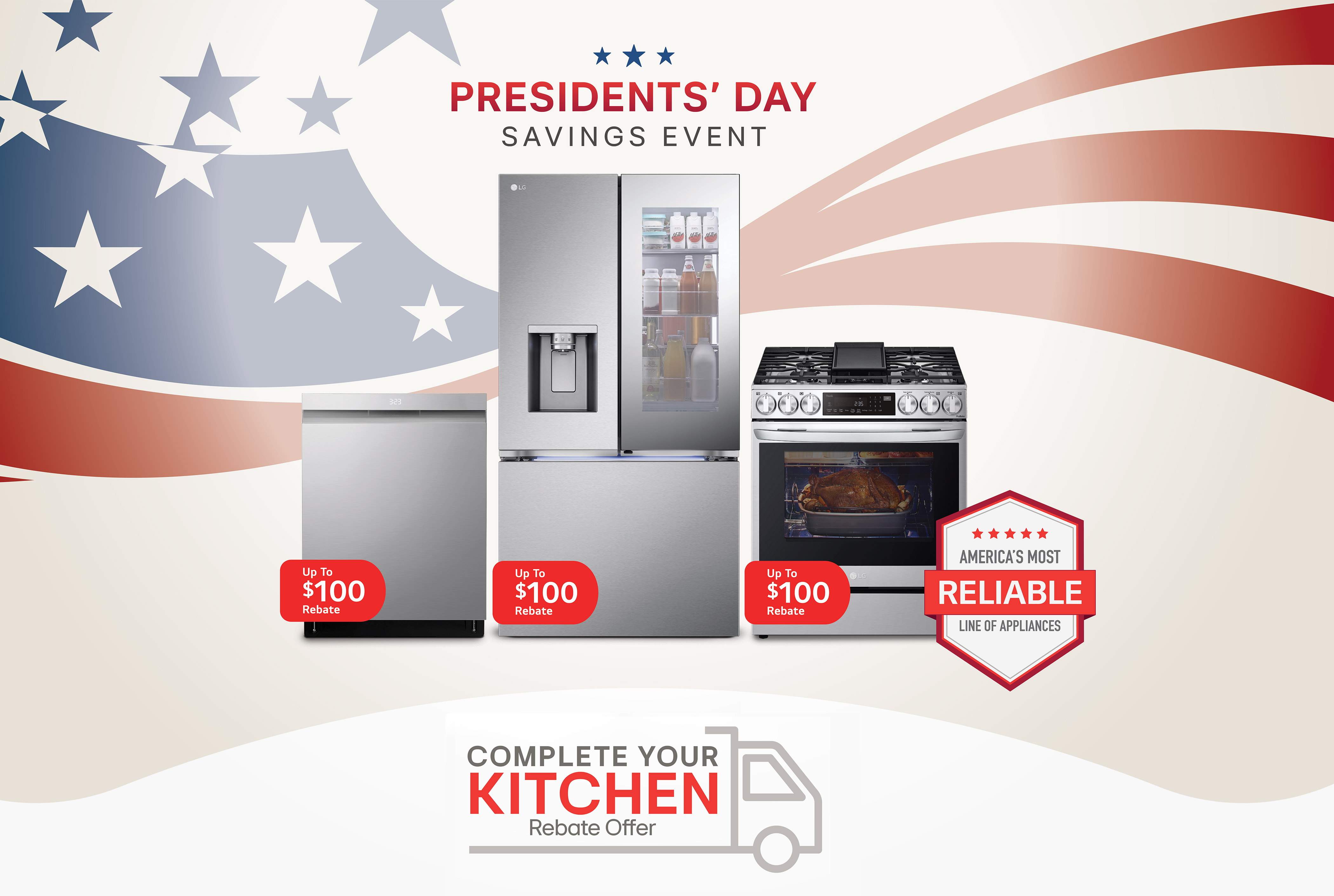 Featured Promotions - LG Home Appliance Platform